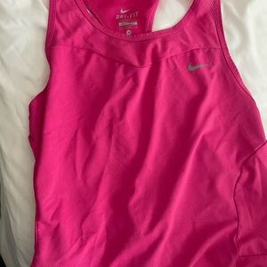 Pink Nike dry fit tank